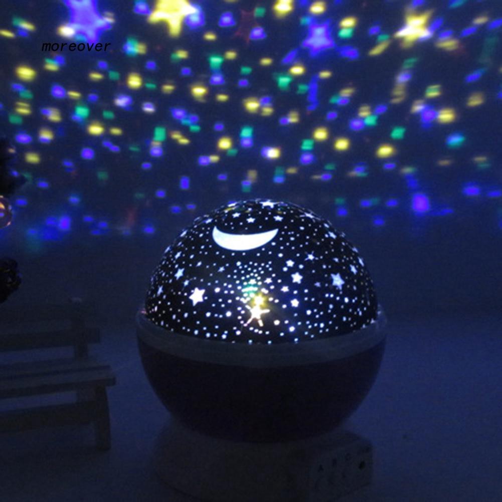 rotating star night light