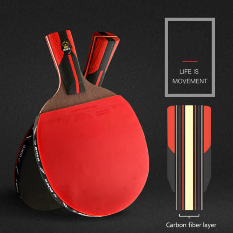 1PC 6 Star Table Tennis Racket Blade Carbon Fiber Blade Ping-Pong Bat ...