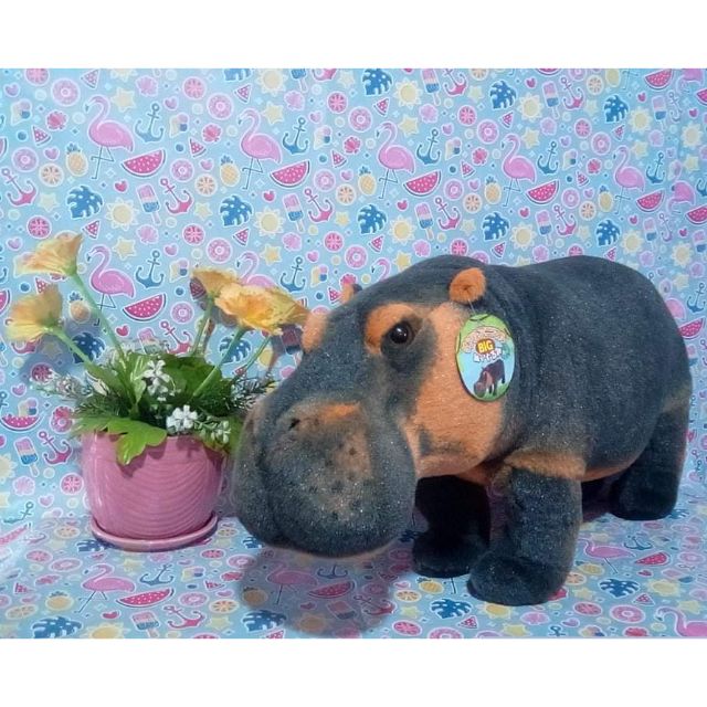 hippopotamus plush