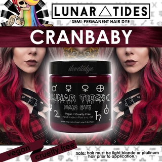 Lunar Tides Plum Purple Semi Permanent Magenta Hair Dye