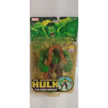 Figurine Super Poseable Hulk – Toy Biz – 2003 – L’Incroyable Hulk (Film)