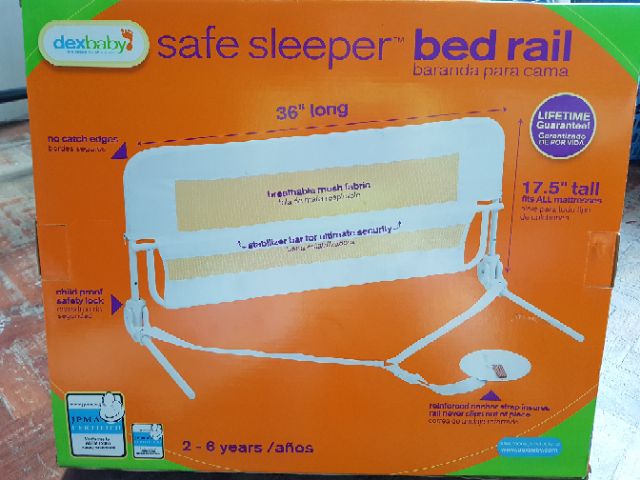 Restocked Dexbaby Safe Sleeper Bed Rail Shopee Philippines