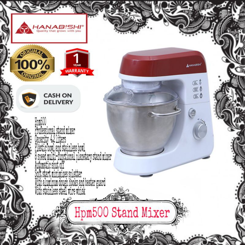 Hanabishi stand mixer hpm500 Shopee Philippines