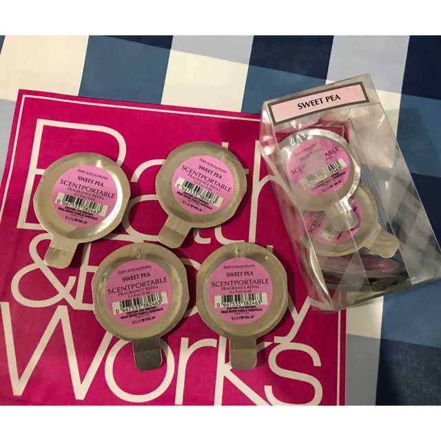 Bath Body Works Car Scent Refill Sweet Pea