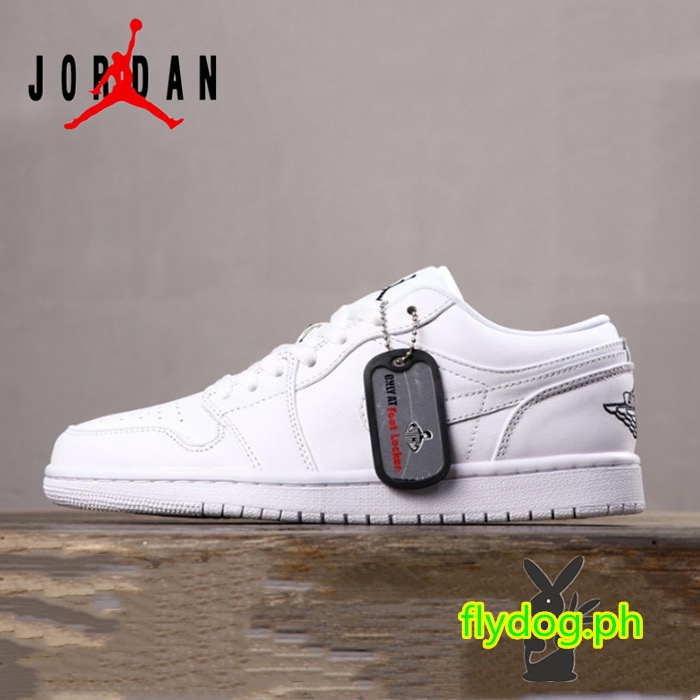 Air Jordan 1 Low Triple White Light And Comfortable Sneakers Top Quality Casualshoes Shopee Philippines