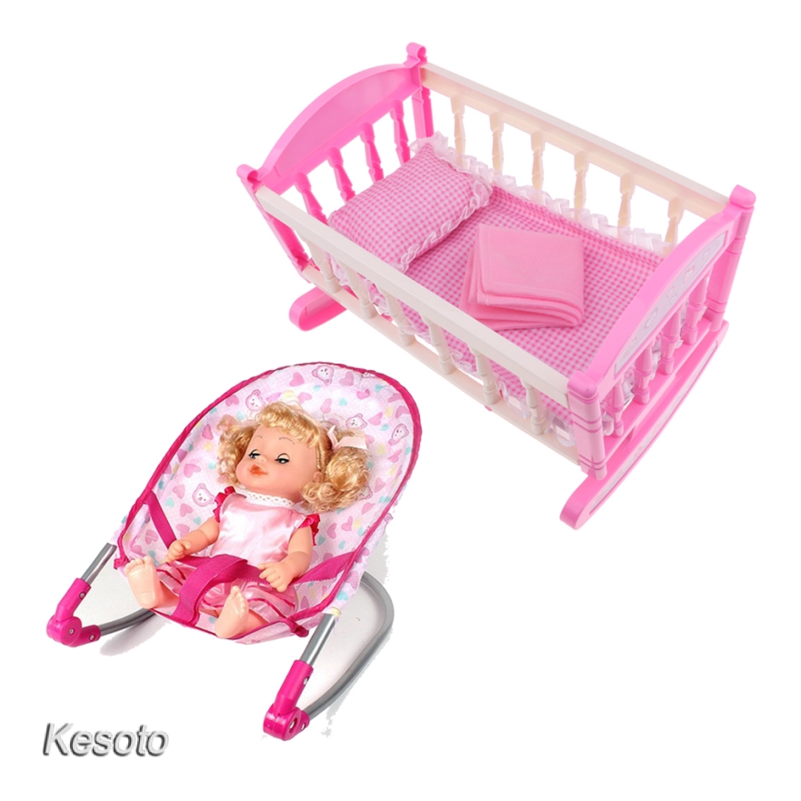 baby doll rocking cradle