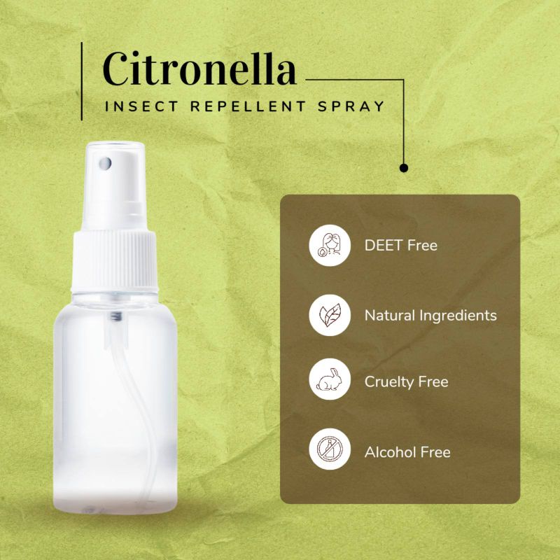 CITRONELLA INSECT REPELLENT SPRAY 50ML Shopee Philippines