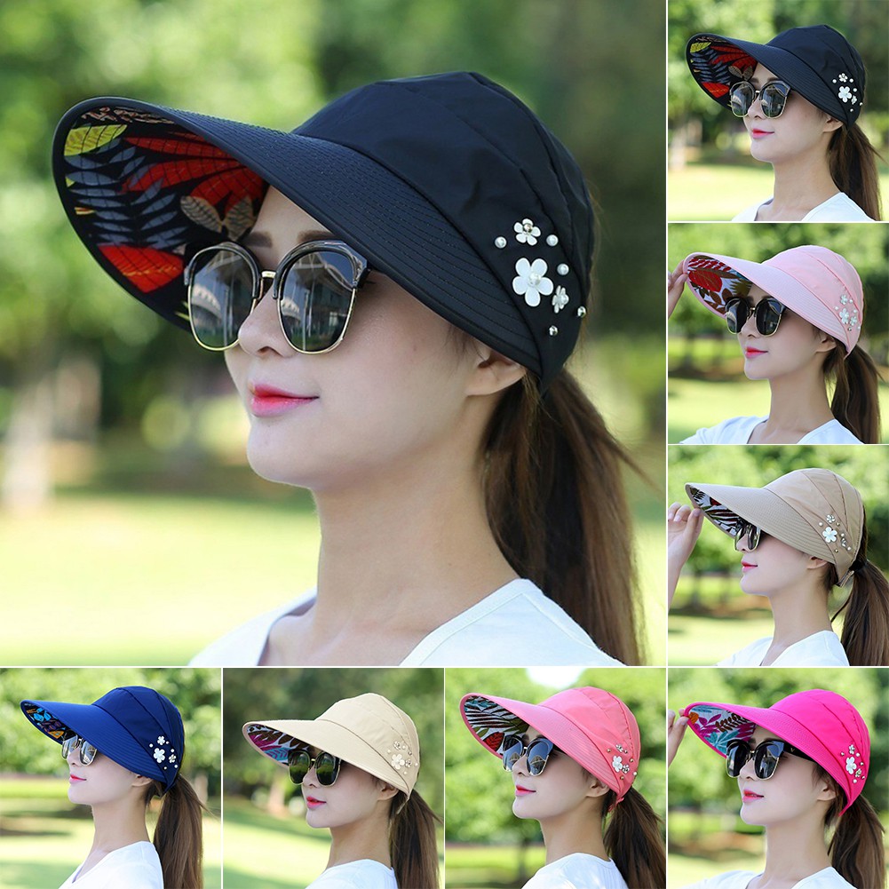 folding summer hat