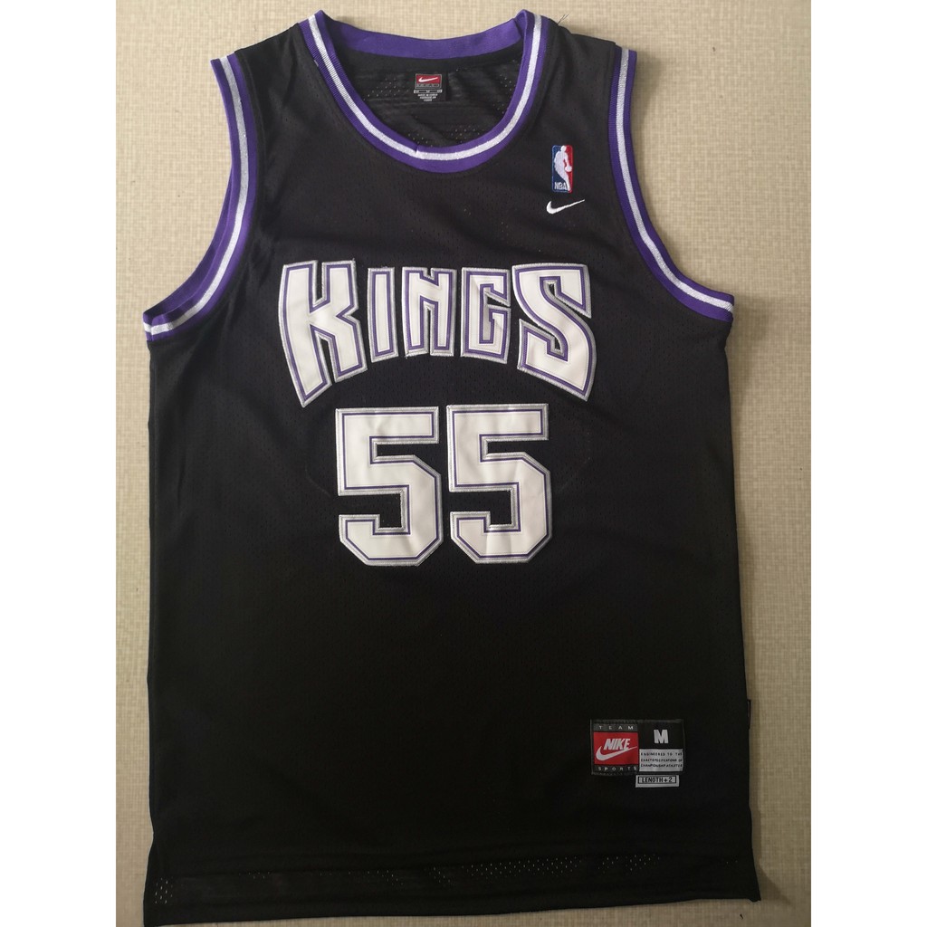 black and purple kings jersey