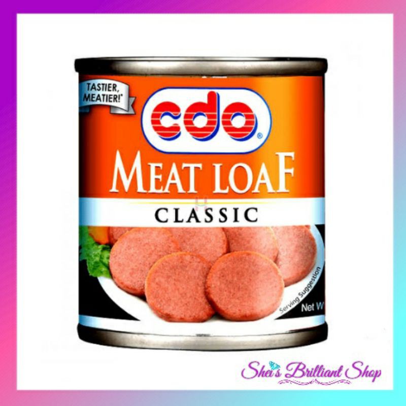 CDO Meat Loaf Classic Canned Goods presyo lang ₱27