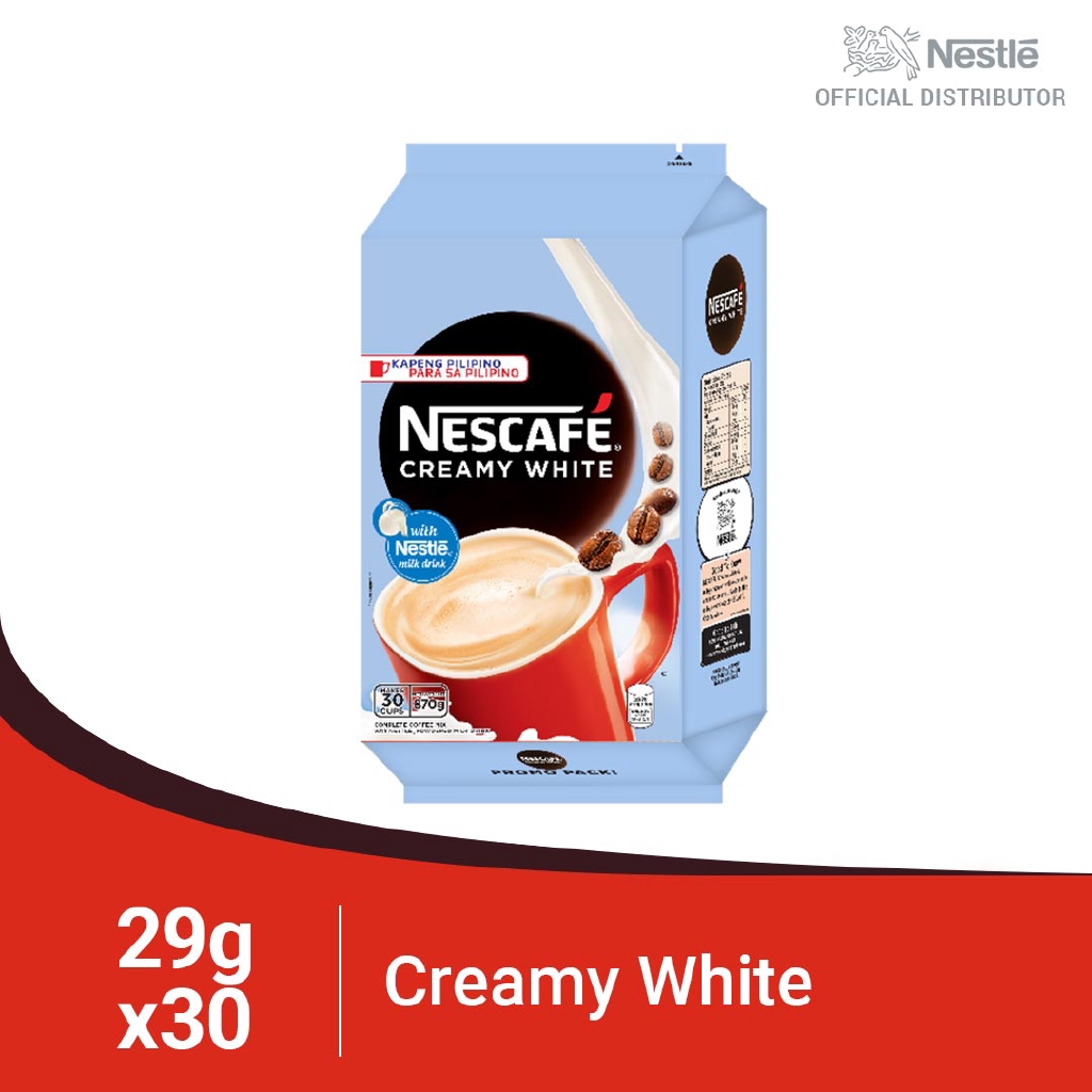 Nescafe Creamy White 3in1 Coffee Tipid Pack 29g Pack