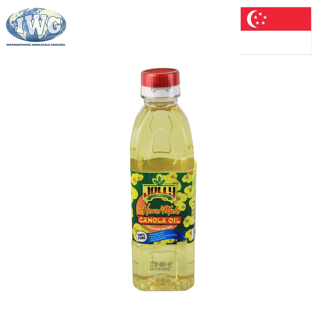 IWG JOLLY Heartmate Canola Oil PET 500ml Shopee Philippines