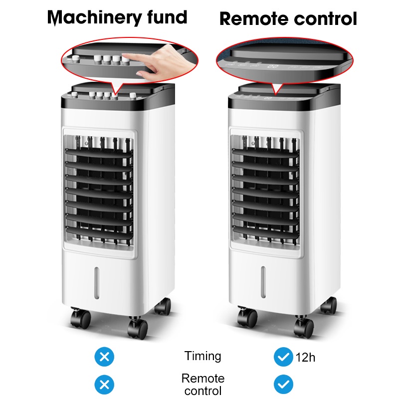 Portable Air Conditioning Fan Humidifier Cooler Air Purifier with