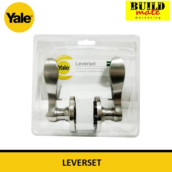 Yale Leverset Bathroom Door Knob Lockset K Vl5312 Us15 Shopee
