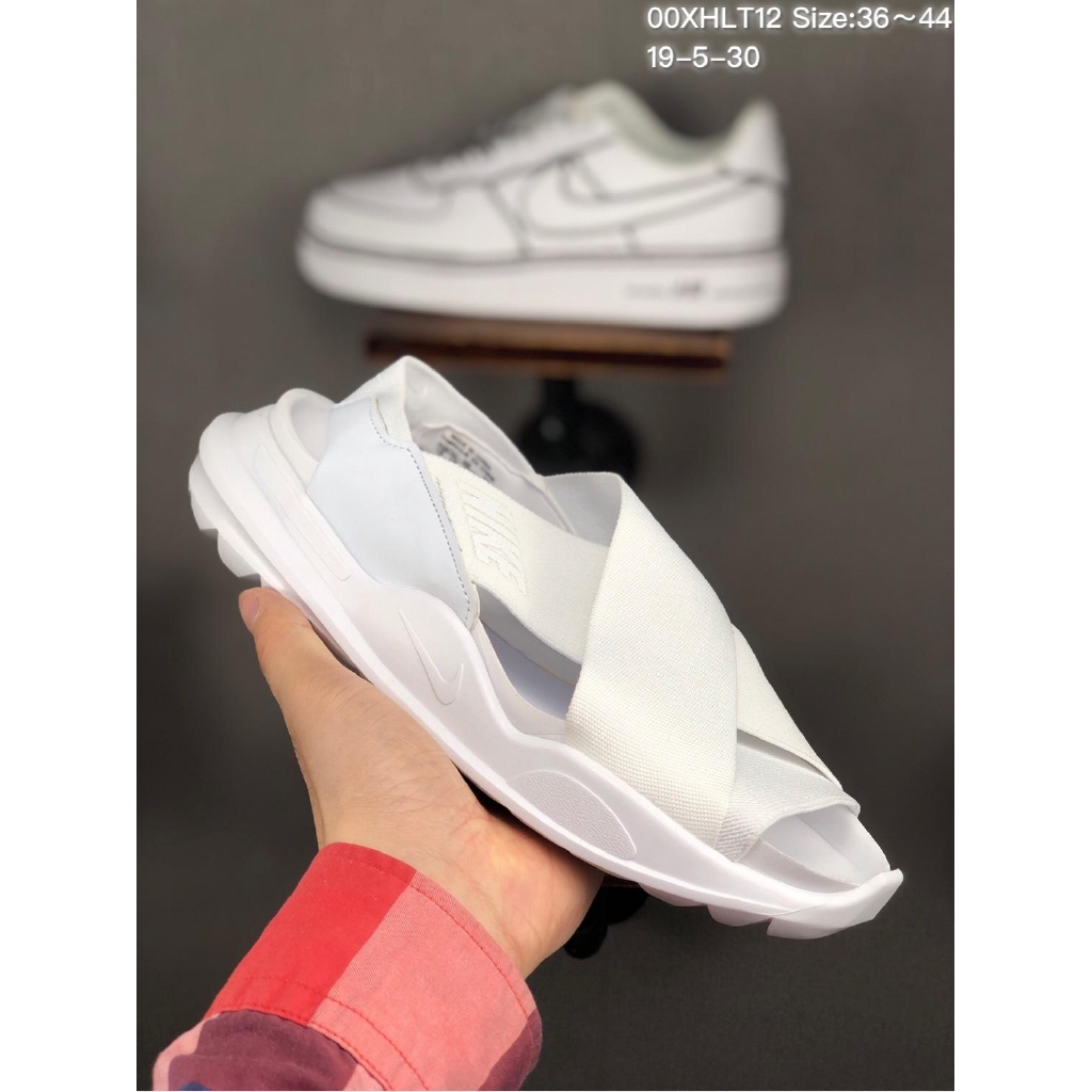 nike white sandals womens