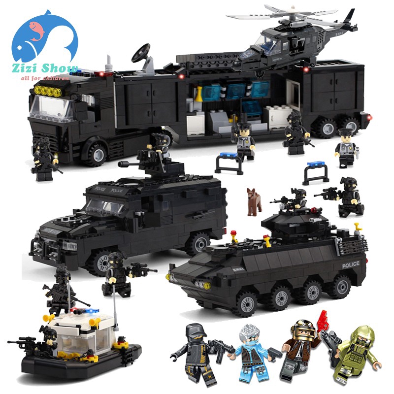 lego city special police series swat