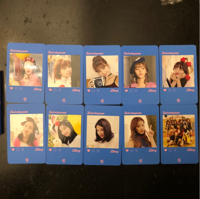 Twice Twicetagram Likey Pop Up Store Photocards Shopee Philippines