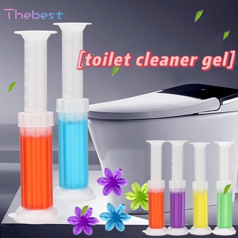 Thebest Gel Toilet Bowl Cleaner Flower Stamp Toilet Deodorizing Gel
