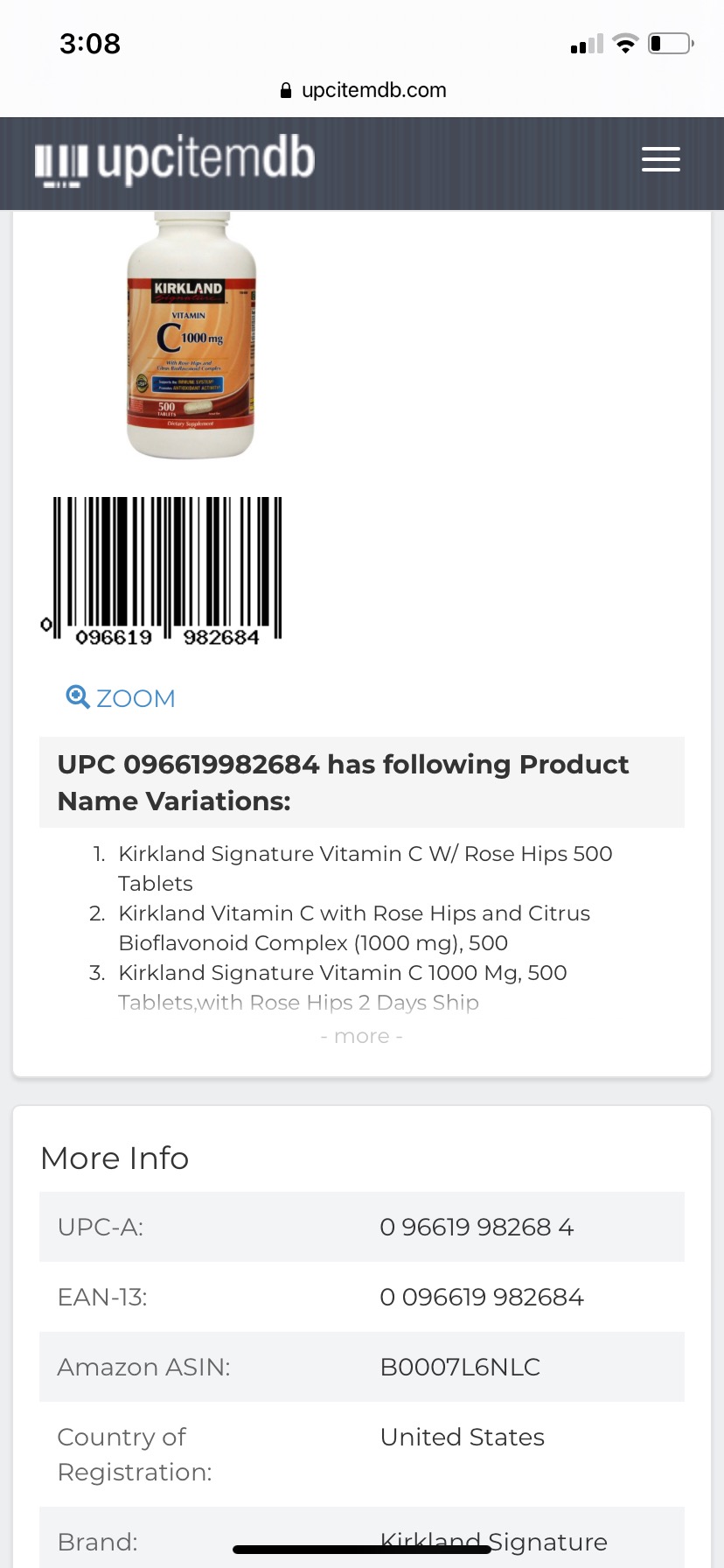 Kirkland Vitamin C Costco Usa 500 Tabs 1000 Mg Exp 5 24 6 24 7 24 8 24 Shopee Philippines