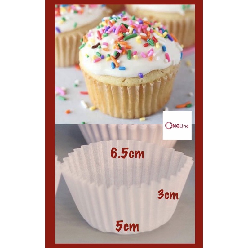 3 oz. / 70 pcs. / 1 Tube / Cupcake Liner / Muffin Liner / Baking Cup Shopee Philippines