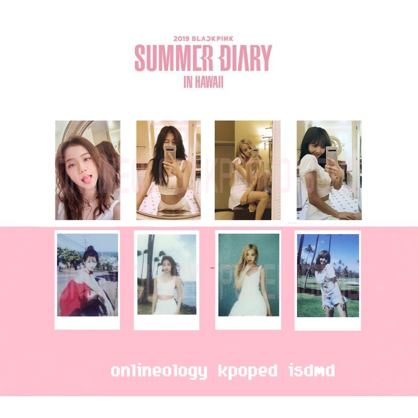 大特価放出！ ハワイ トレカ ジェニ summer blackpink diary K-POP 