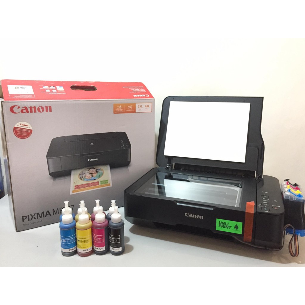 Brand New Canon Pixma MP237 3-in-1 Print Scan Photocopy ...