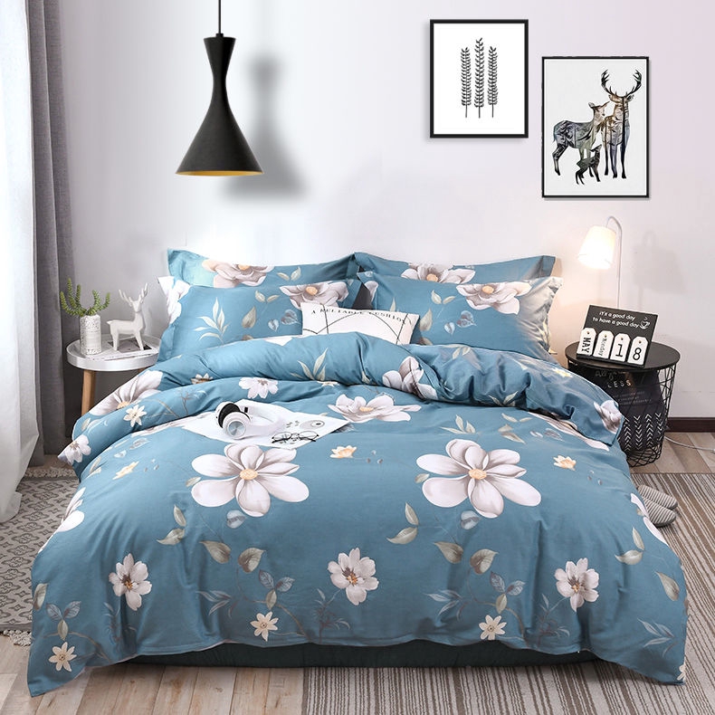 Hotel Type Duvet Cover With King Size Bedsheet Shopee Philippines