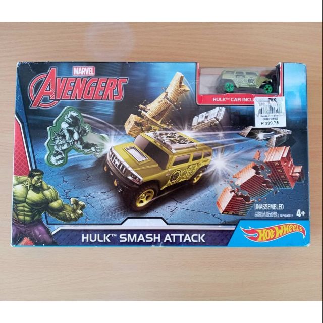 hot wheels hulk smash attack