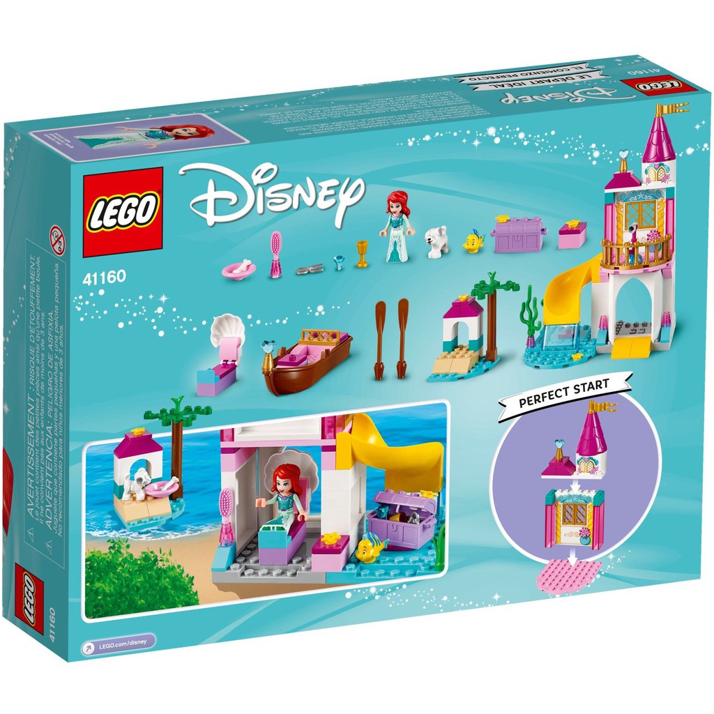 lego ariel seaside castle