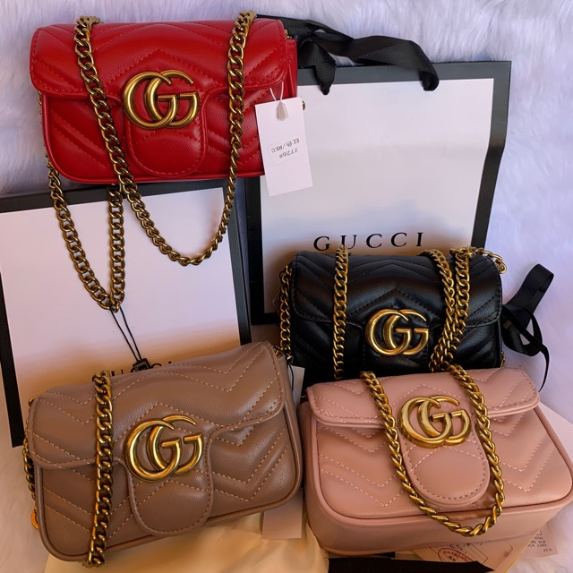 gucci brown sling bag