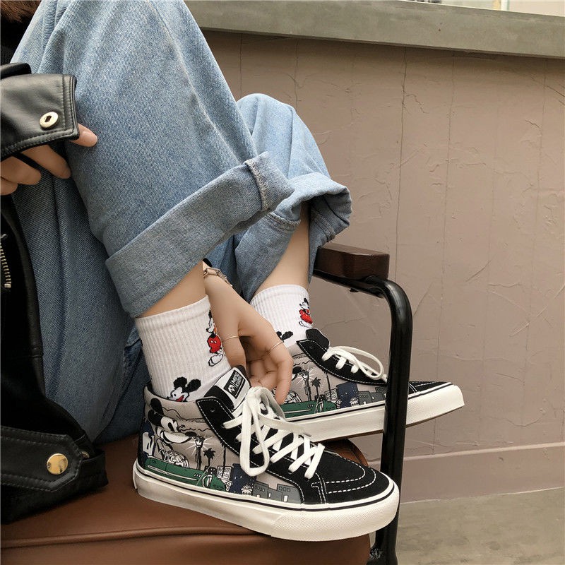 nike canvas shoes high tops