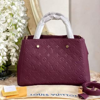 Louis Vuitton LV Montaigne Empreinte Leather Hand Bag with Sling | Shopee Philippines