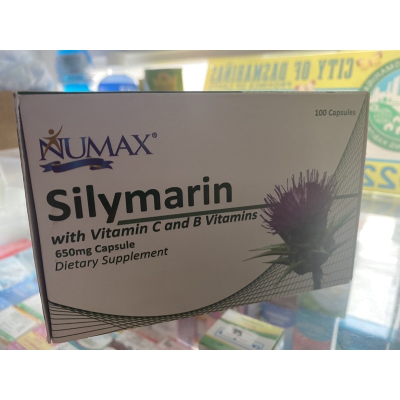 NUMAX Silymarin with Vitamin C & B Shopee Philippines