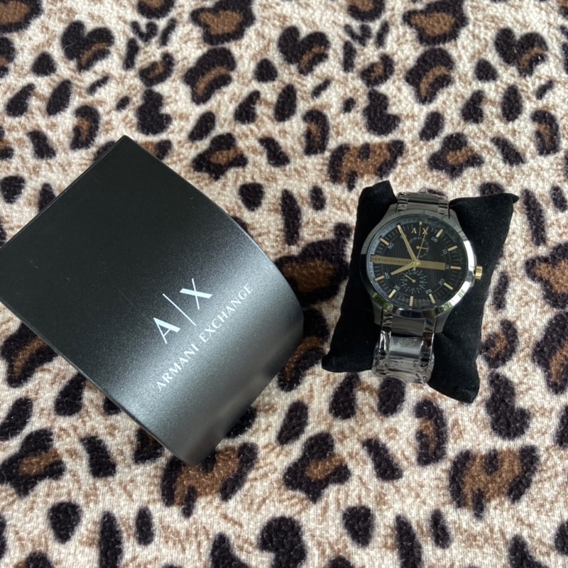 ARMANI EXCHANGE AX2121 BLACK WATCH | Shopee Philippines