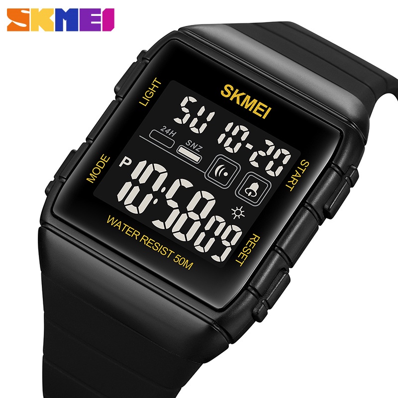 SKMEI Men's Watches Waterproof Original Brand Outdoor Chrono Sport Watch Men Electronic Digital Alarm Clock