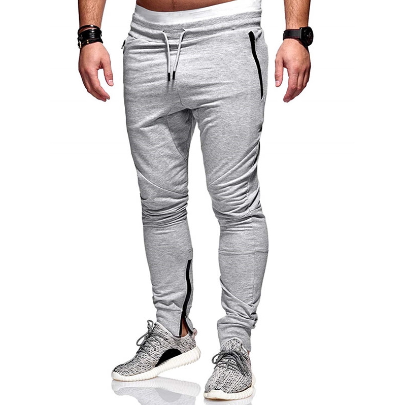 joggers with zippered pockets