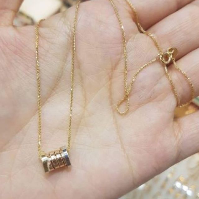 bvlgari 18k gold necklace