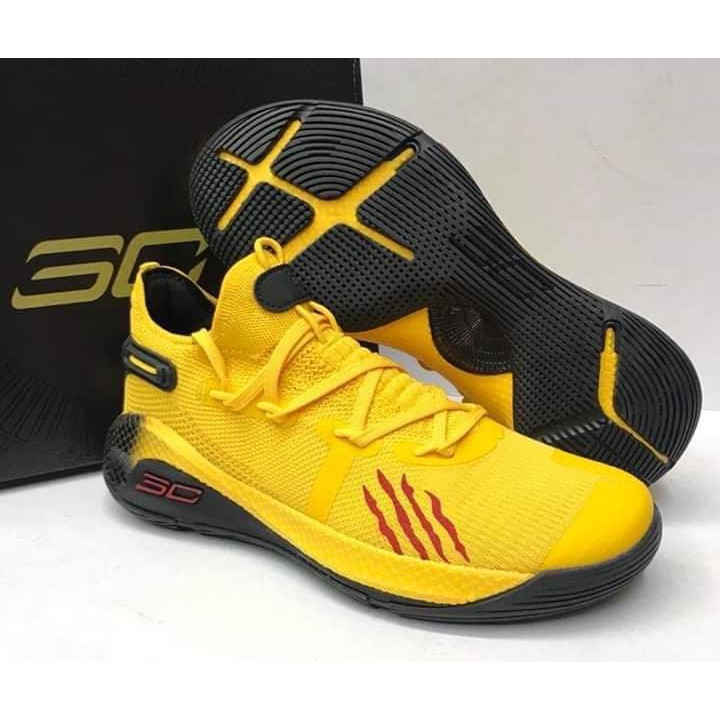 curry 6 shoes yellow