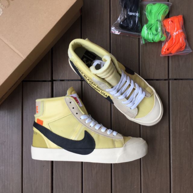 virgil abloh x nike blazer mid