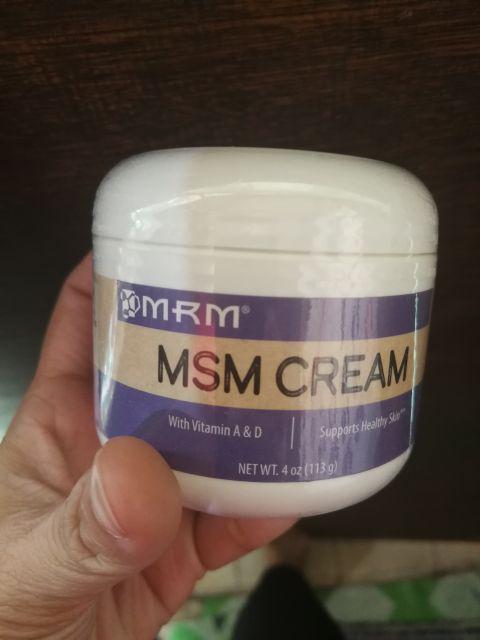 MSM Cream MRM Indented Pitted Face Body Scars, Facial Moisturizer | Shopee  Philippines