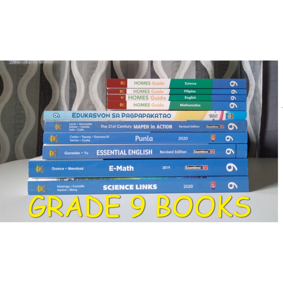 Grade 9 Books Junior High School Books (Preloved & Brand New) Shopee