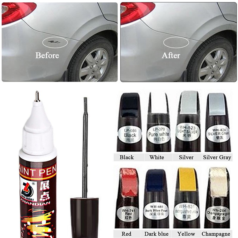 Om Car Pen Clear Pens Waterproof Scratch Paint Remover