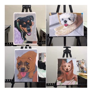 Pet Customized Pet Portrait painting commission #7