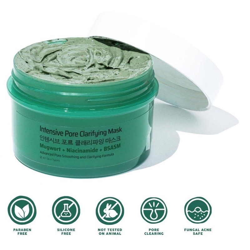 Elformula mugwort mask Original BPOM - Elf formula mugwort facemask