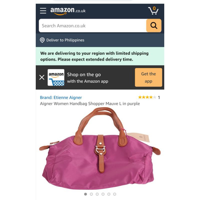 Etienne Aigner Authentic Handbag from | Shopee Philippines