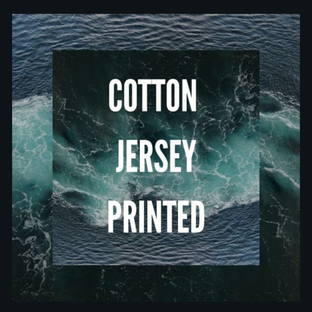 cotton jersey by the yard