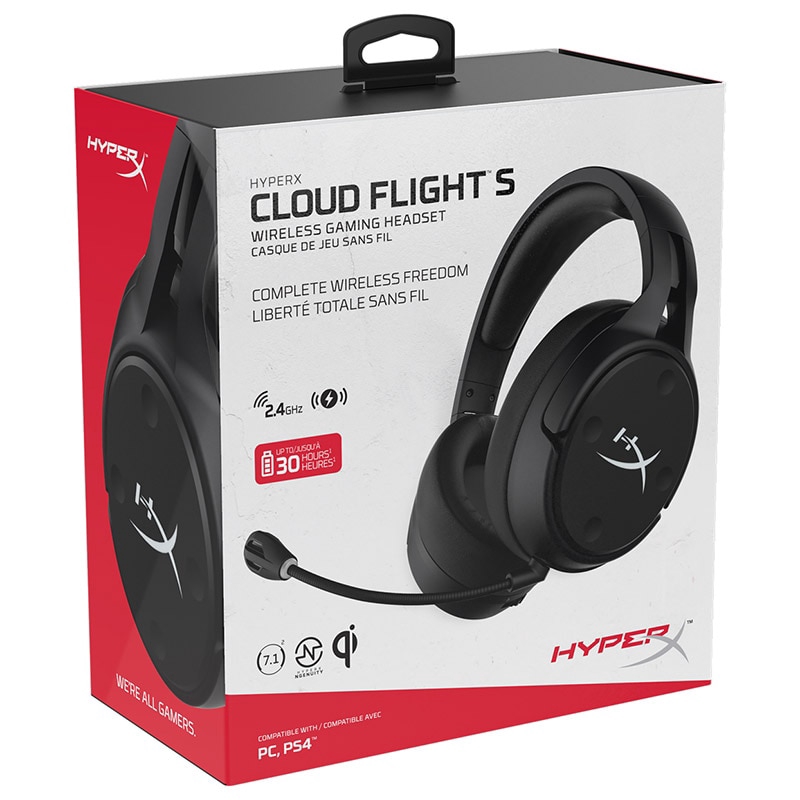 hyperx cloud flight s controls