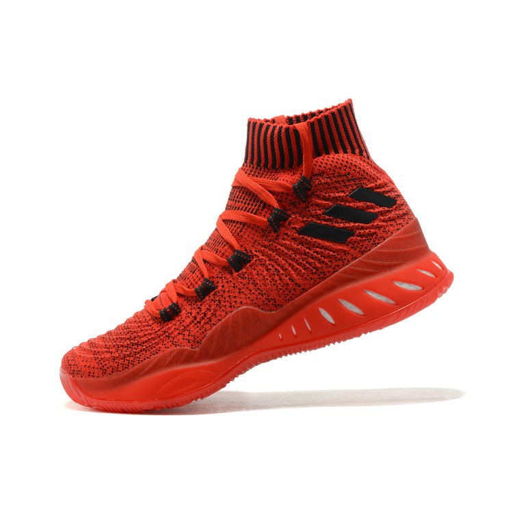 red and black adidas basketball shoes