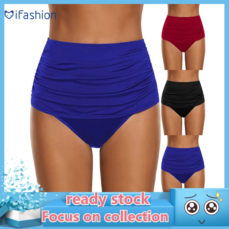 high waisted swimsuit bottoms