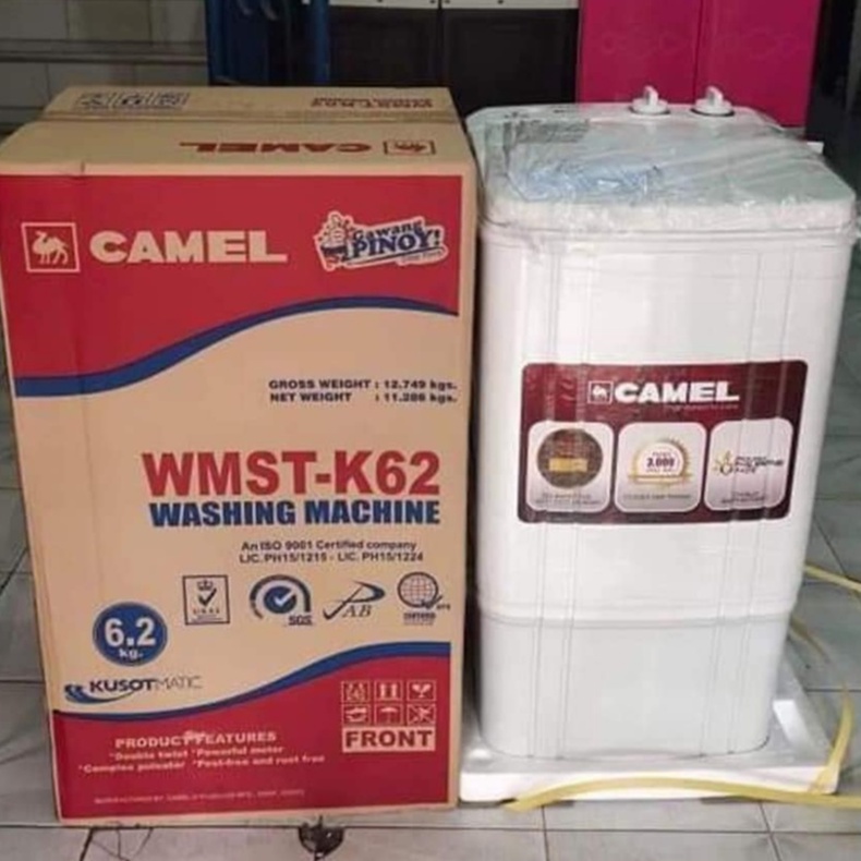Camel Washing Machine WMSTK62 Single Tub Shopee Philippines